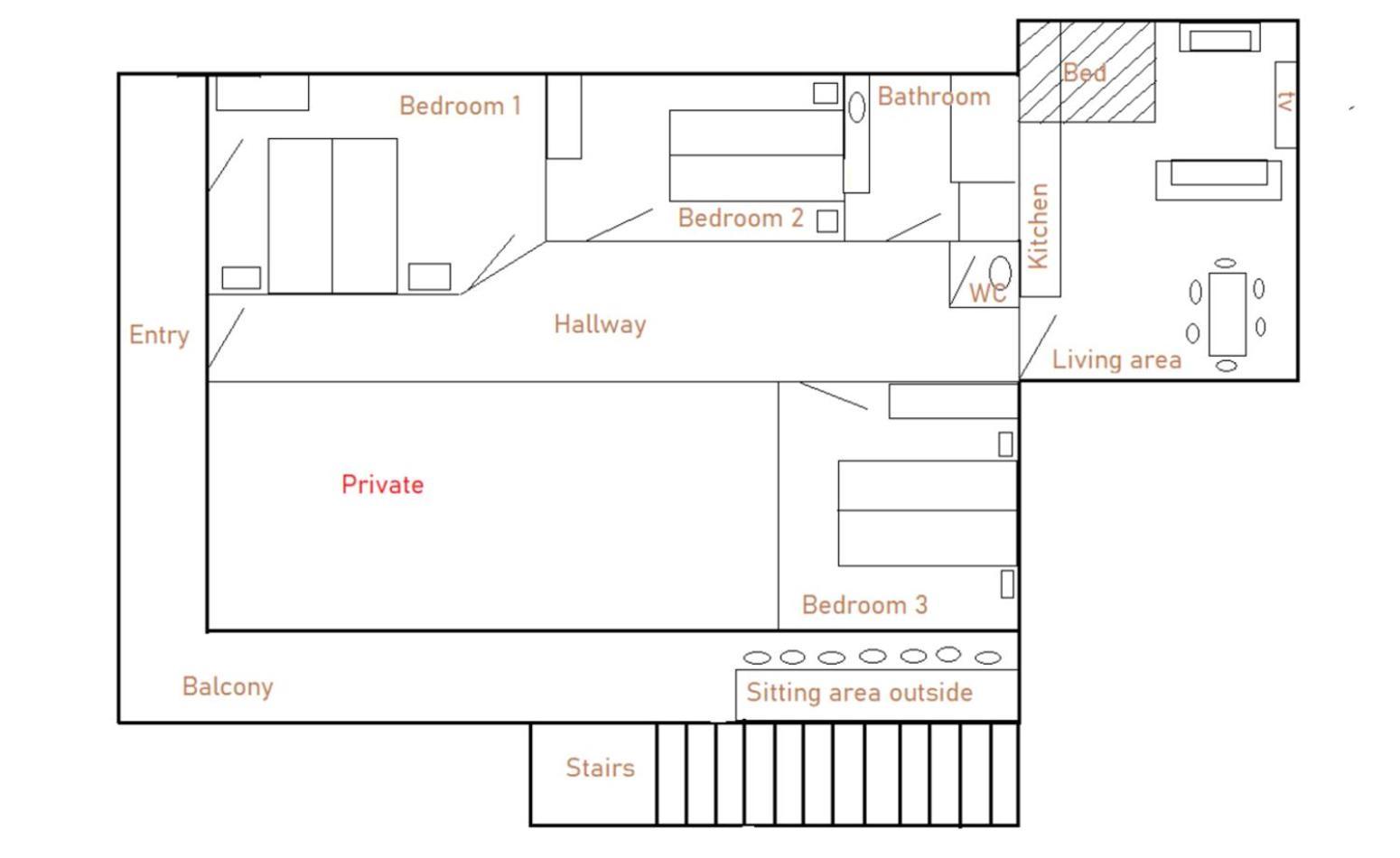 ראוריס Ritterhof Apartments מראה חיצוני תמונה
